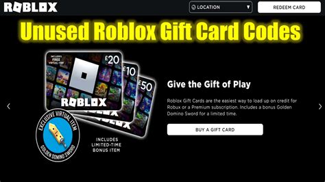 The Roblox gift card is the easiest way to recharge your Robux or Premium subscription. . Roblox gift card codes 2022 unused